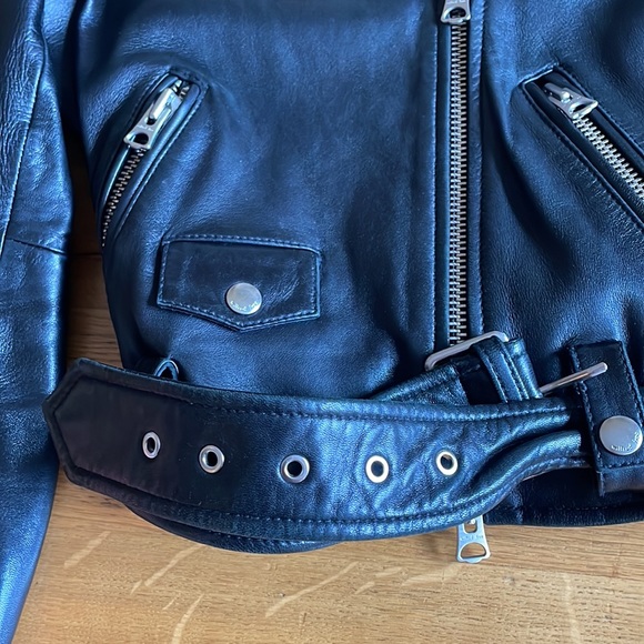 Aritzia Leather Jacket - Picture 11 of 14